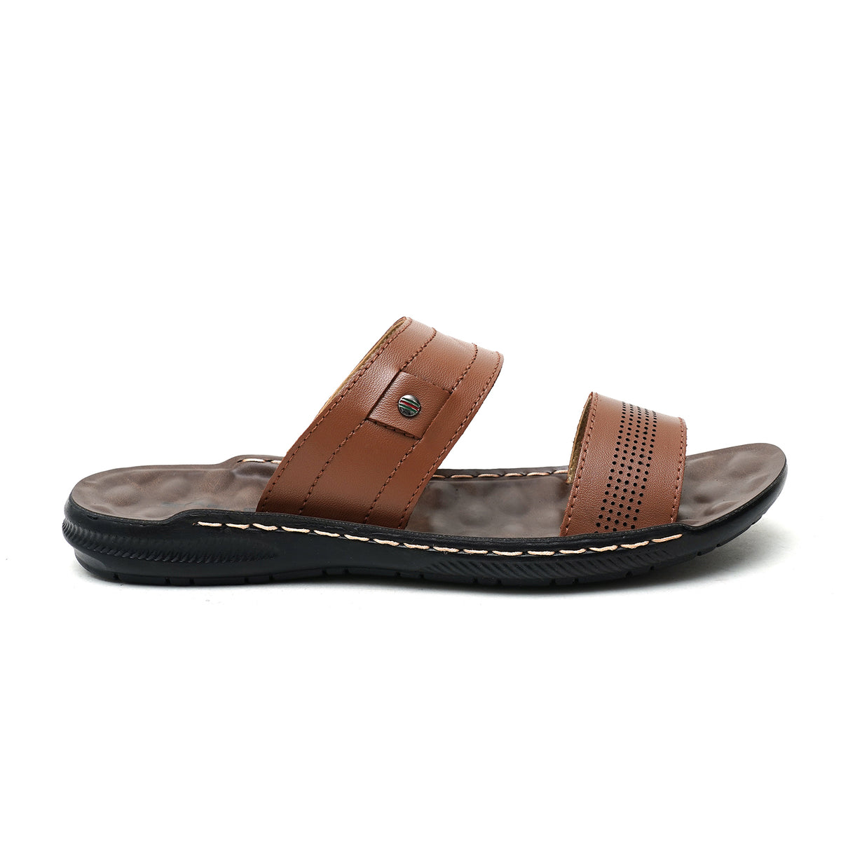 LEATHER SLIPPER - SR-1132 TAN