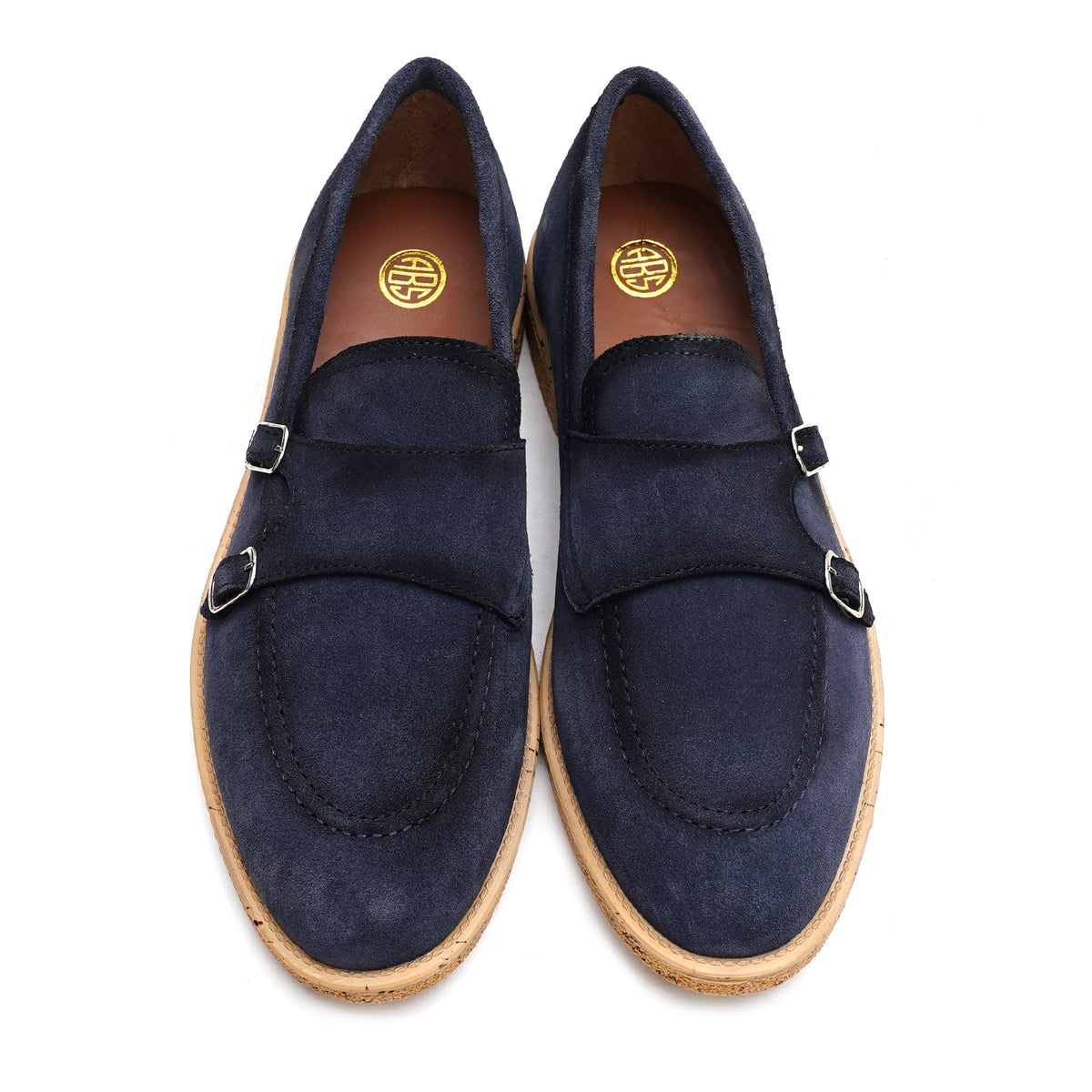 Pietra Double Buckle Men`s Loafers
