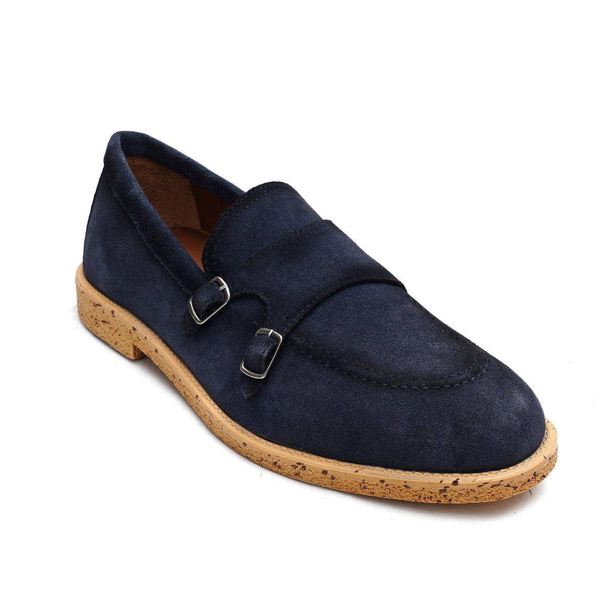 Pietra Double Buckle Men`s Loafers