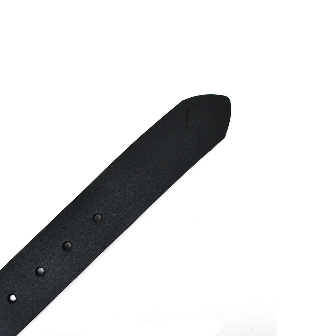 LEATHER BELT - OXB0003-BLACK