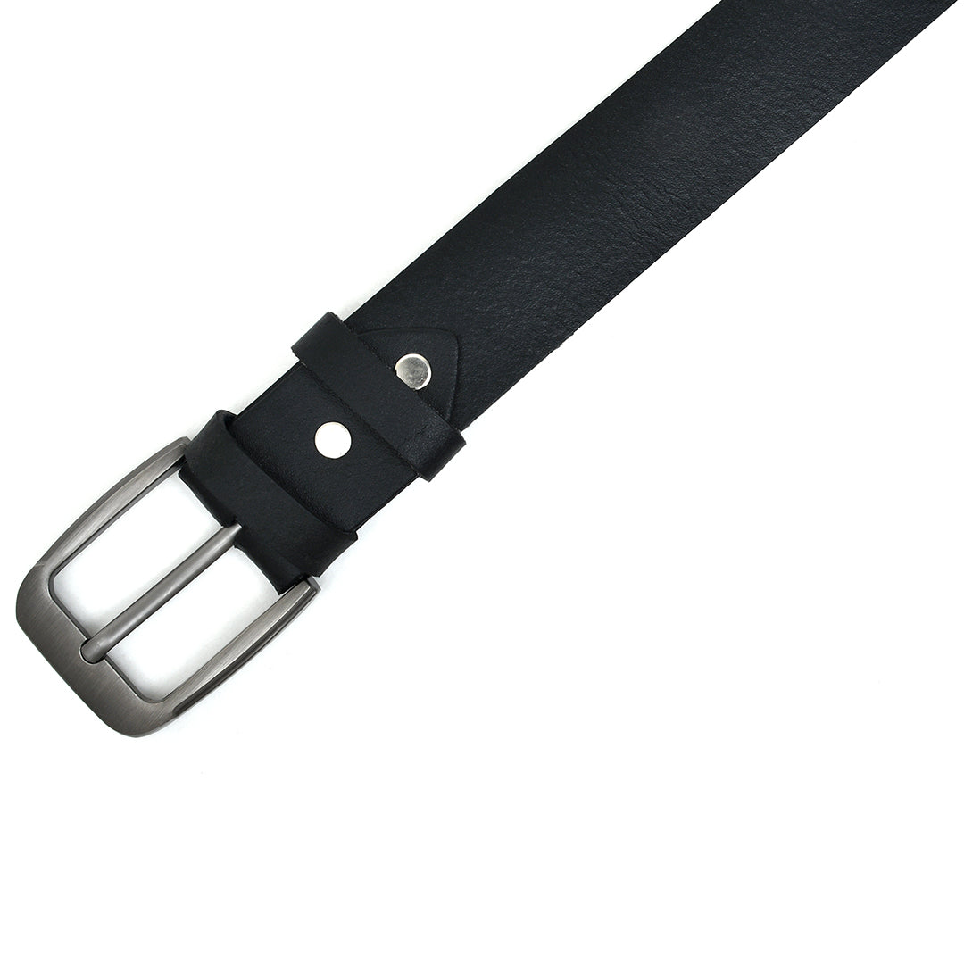 LEATHER BELT - OXB0003-BLACK