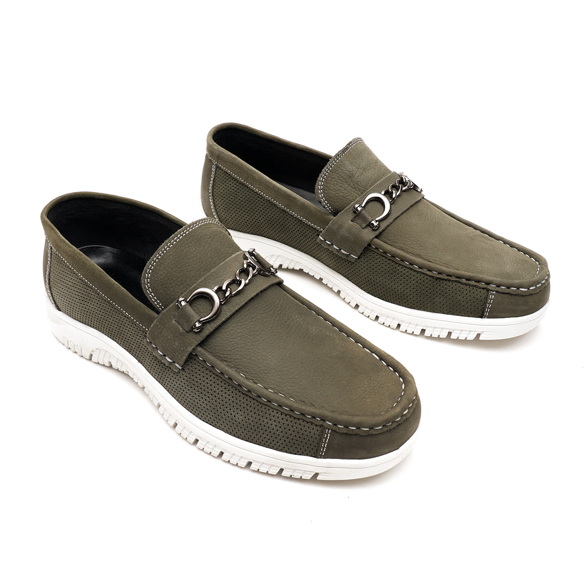 LEATHER SHOES - RPD-02 GREEN