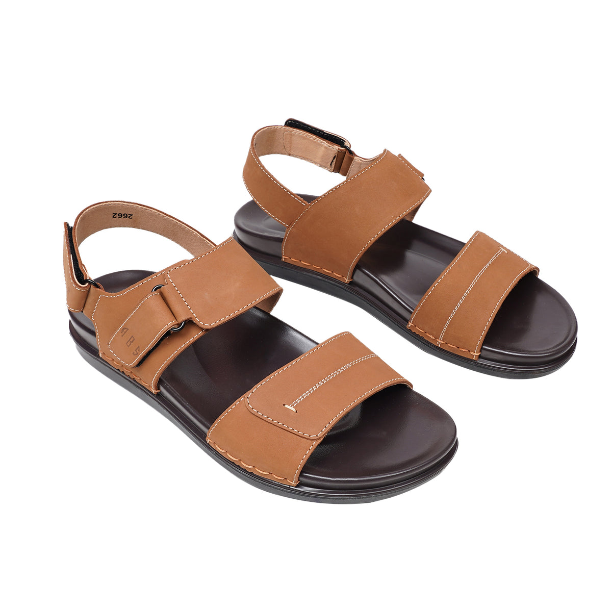 LEATHER SANDAL - AR-114 MUSTARD