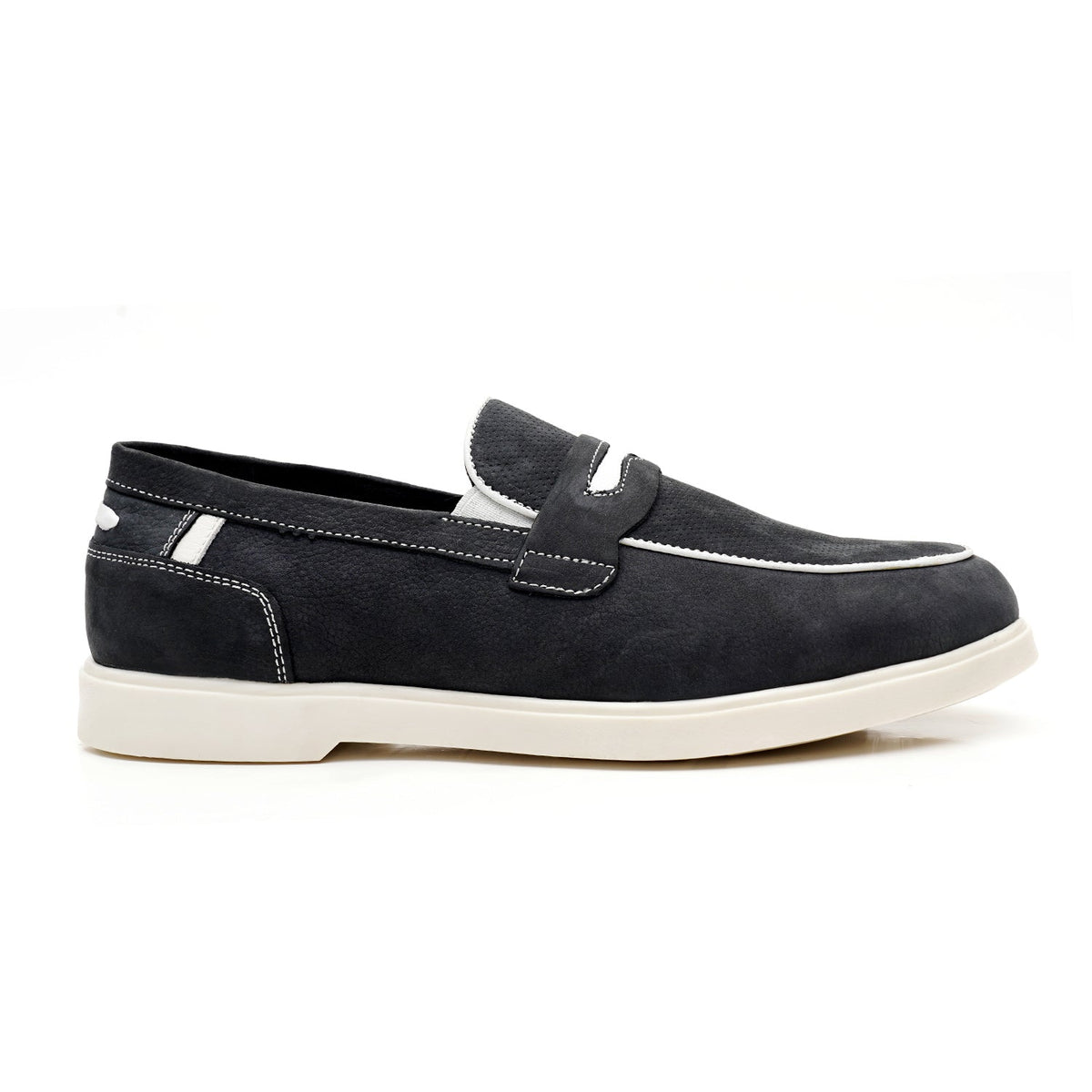 LEATHER SHOES - LBY-051 BLUE