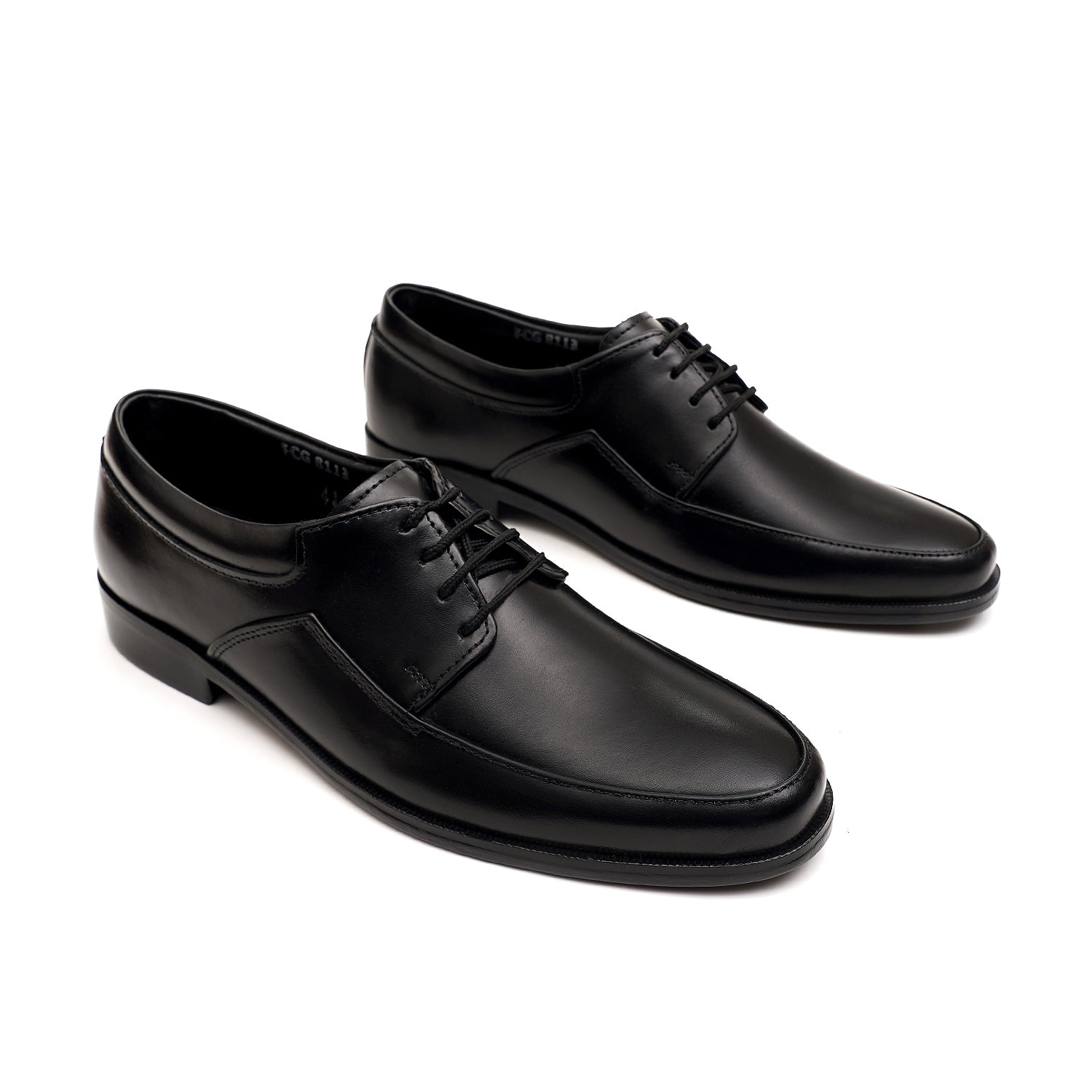 LEATHER SHOES - FCG-8113 BLACK