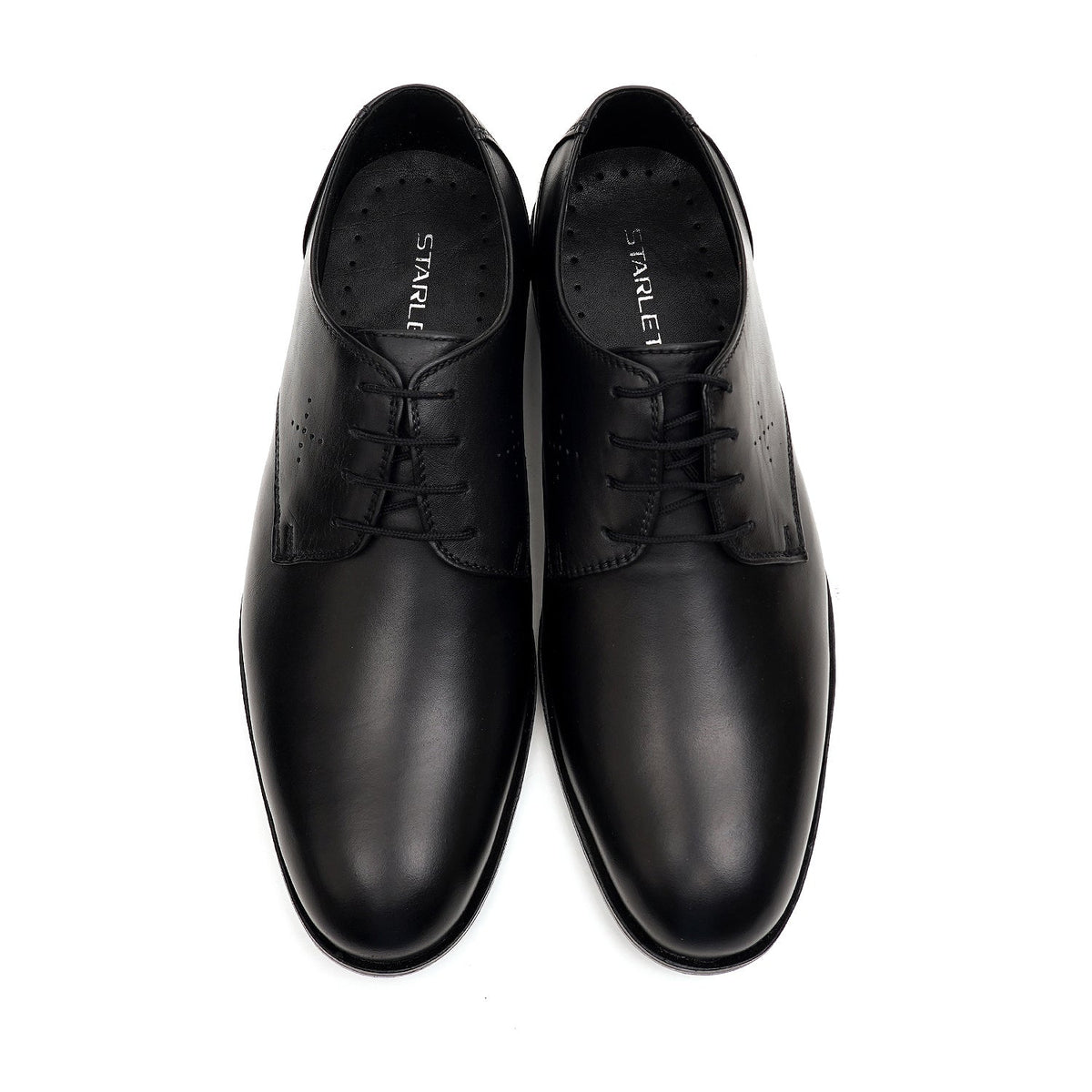 LEATHER SHOES - FCG-8112 BLACK