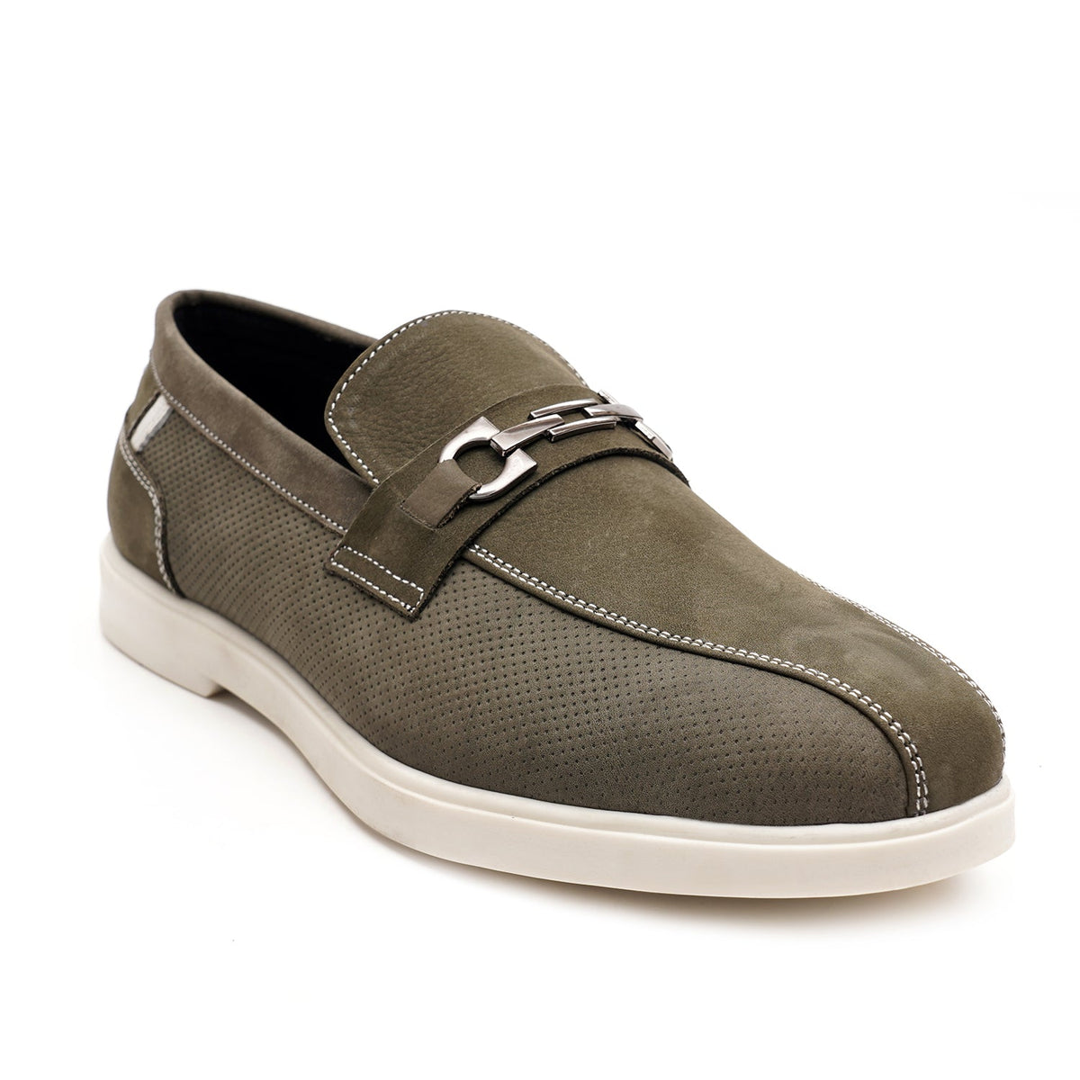 LEATHER SHOES - LBY-052 GREEN