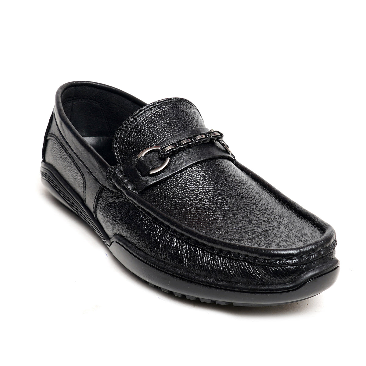 LEATHER SHOES - FBL-003 BLACK