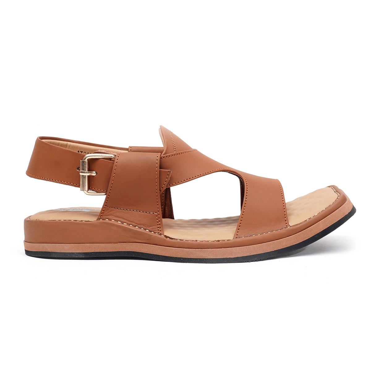 LEATHER PESHAWARI CHAPPAL - ATG0013 TAN