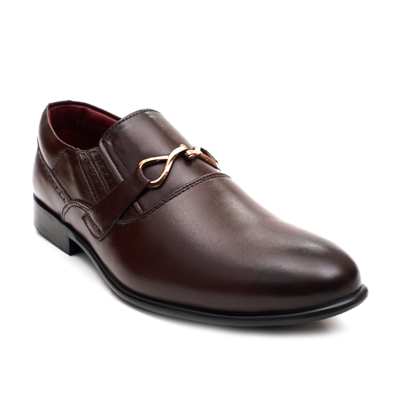 LEATHER SHOES - FCG-8106 MAROON