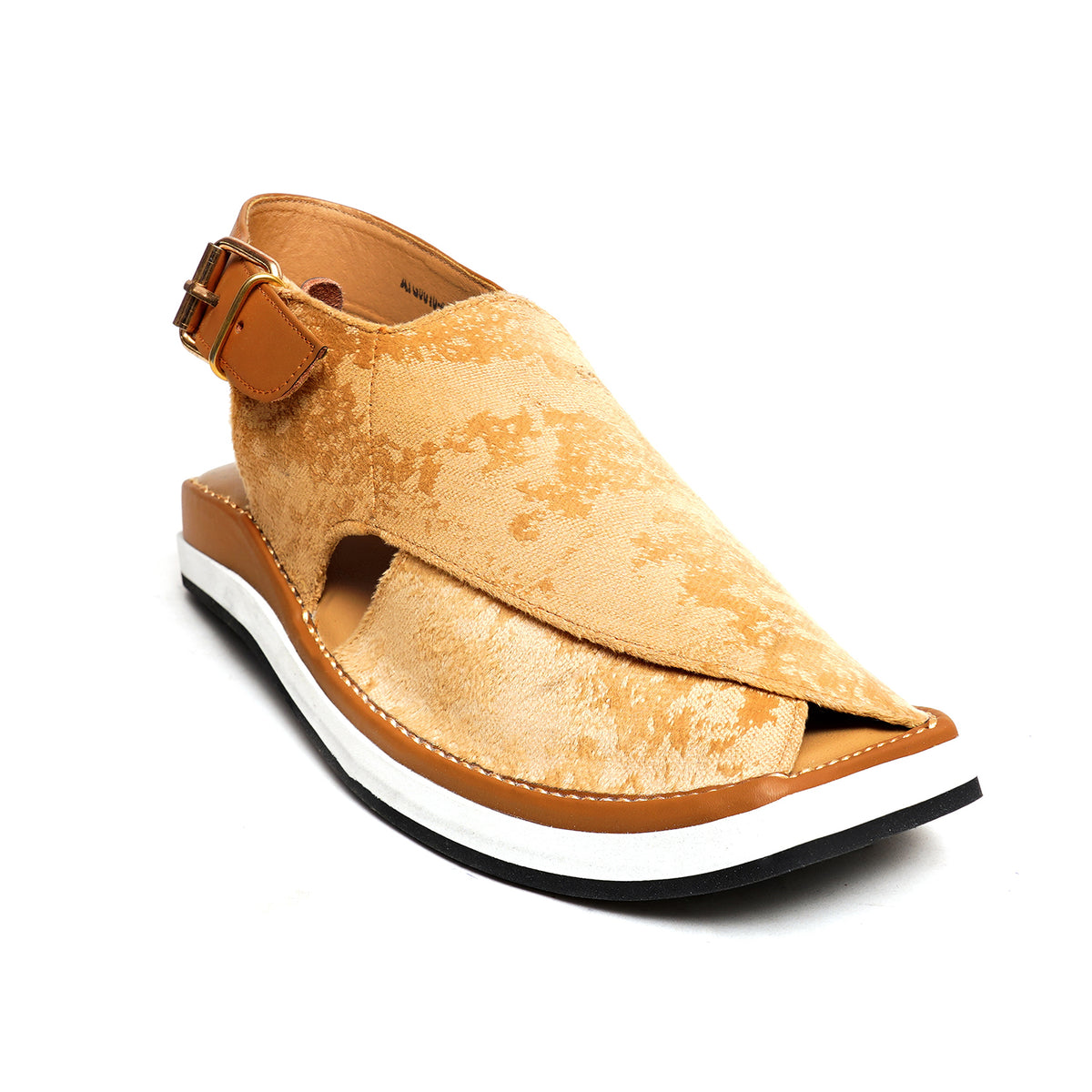 LEATHER PESHAWARI CHAPPAL - ATG0010 TAN