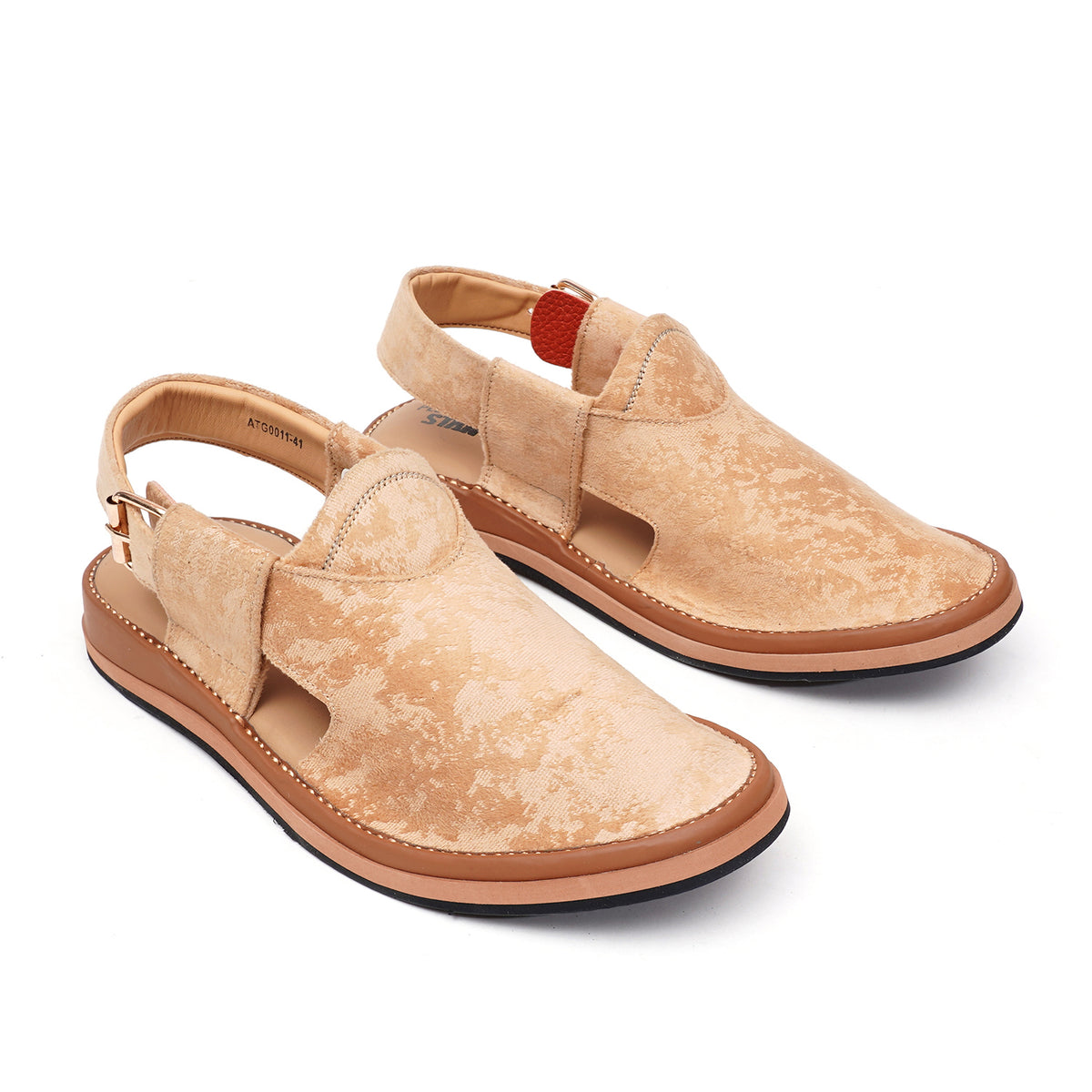 LEATHER PESHAWARI CHAPPAL - ATG0011 MUSTARD