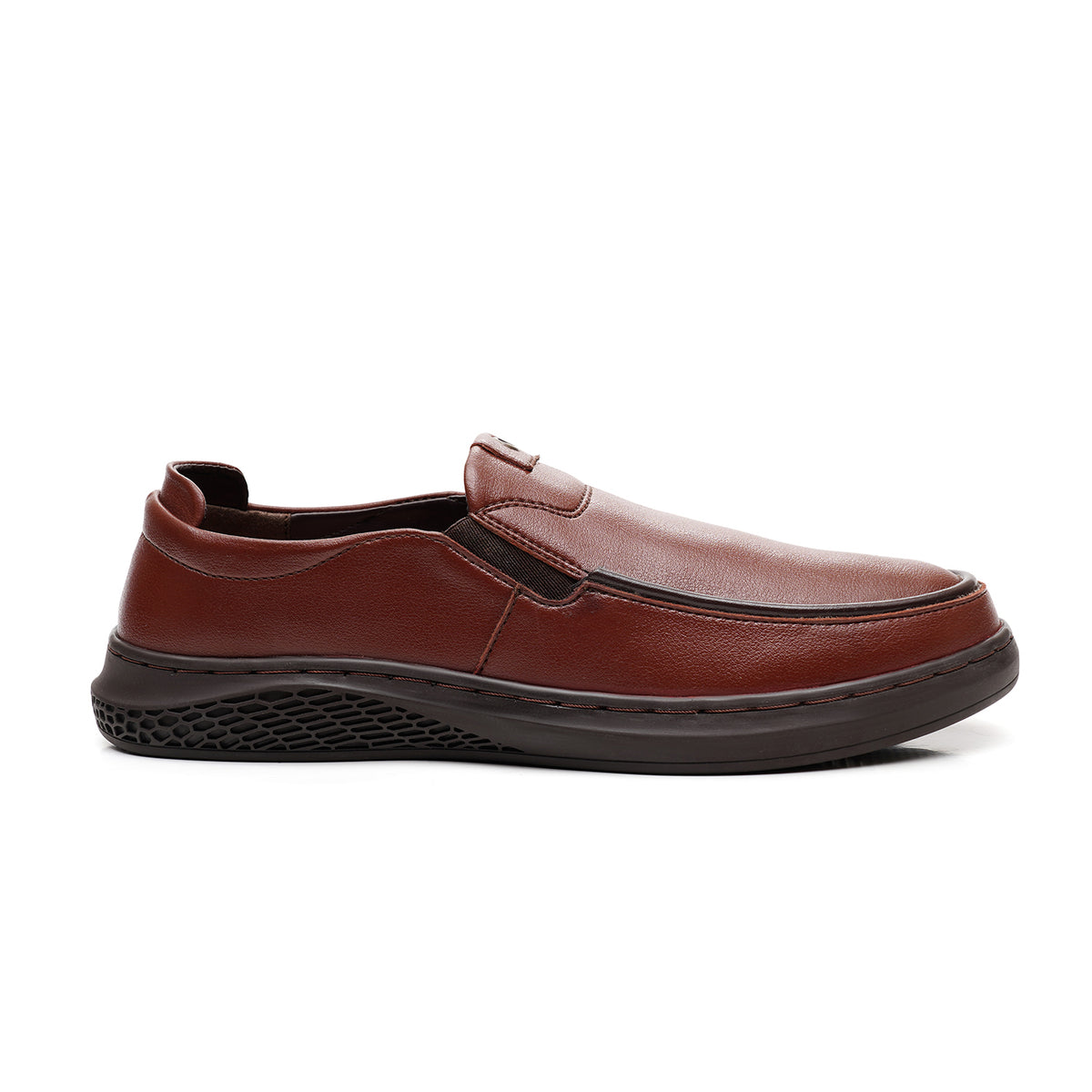 LEATHER SHOES - DRG-04 BROWN