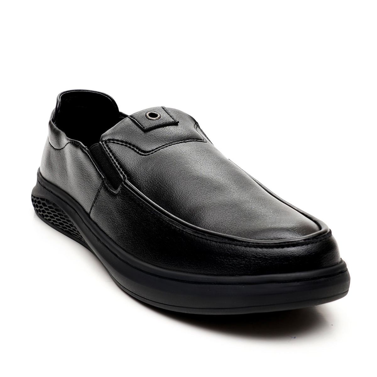 LEATHER SHOES - DRG-04 BLACK