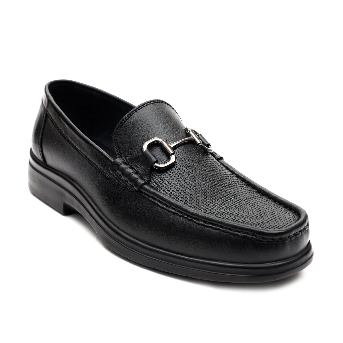 LEATHER SHOES - 4533 BLACK