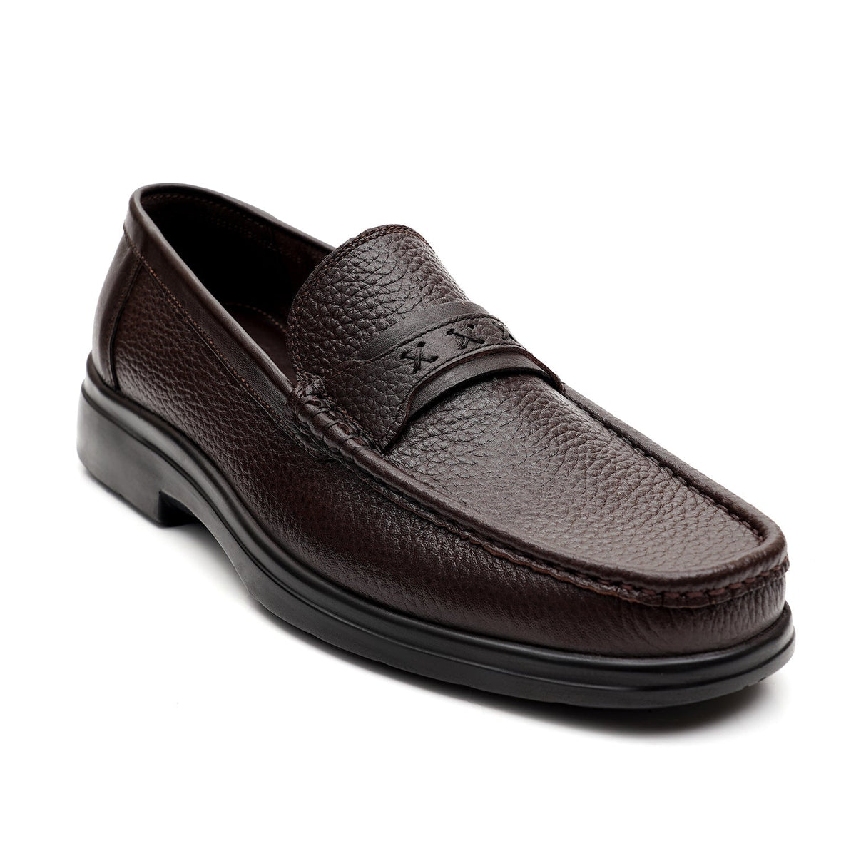 LEATHER SHOES - 4532 BROWN