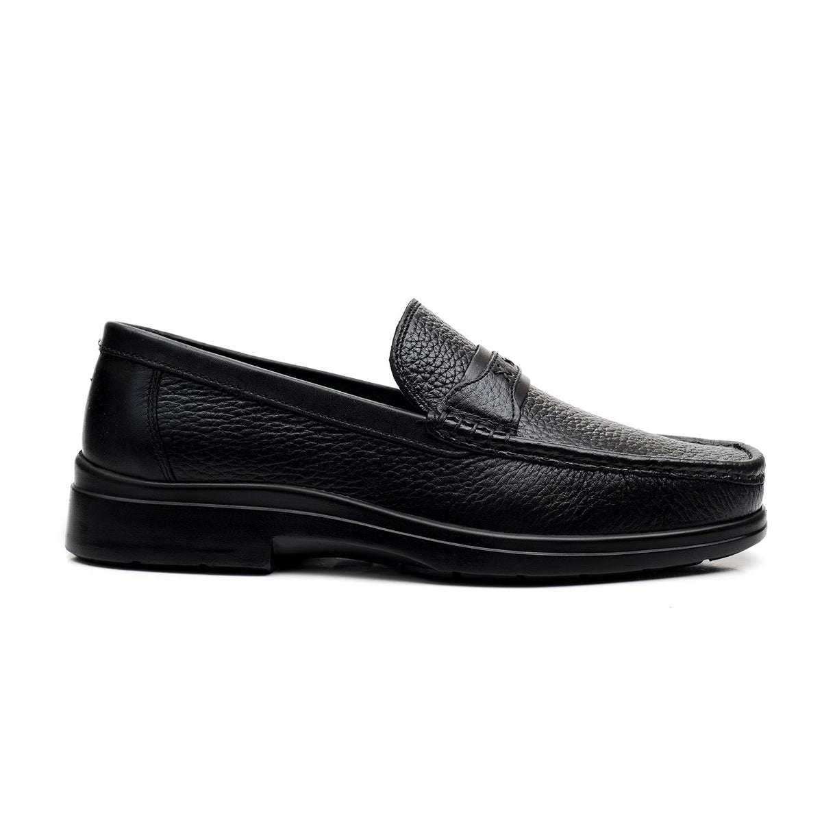LEATHER SHOES - 4532 BLACK