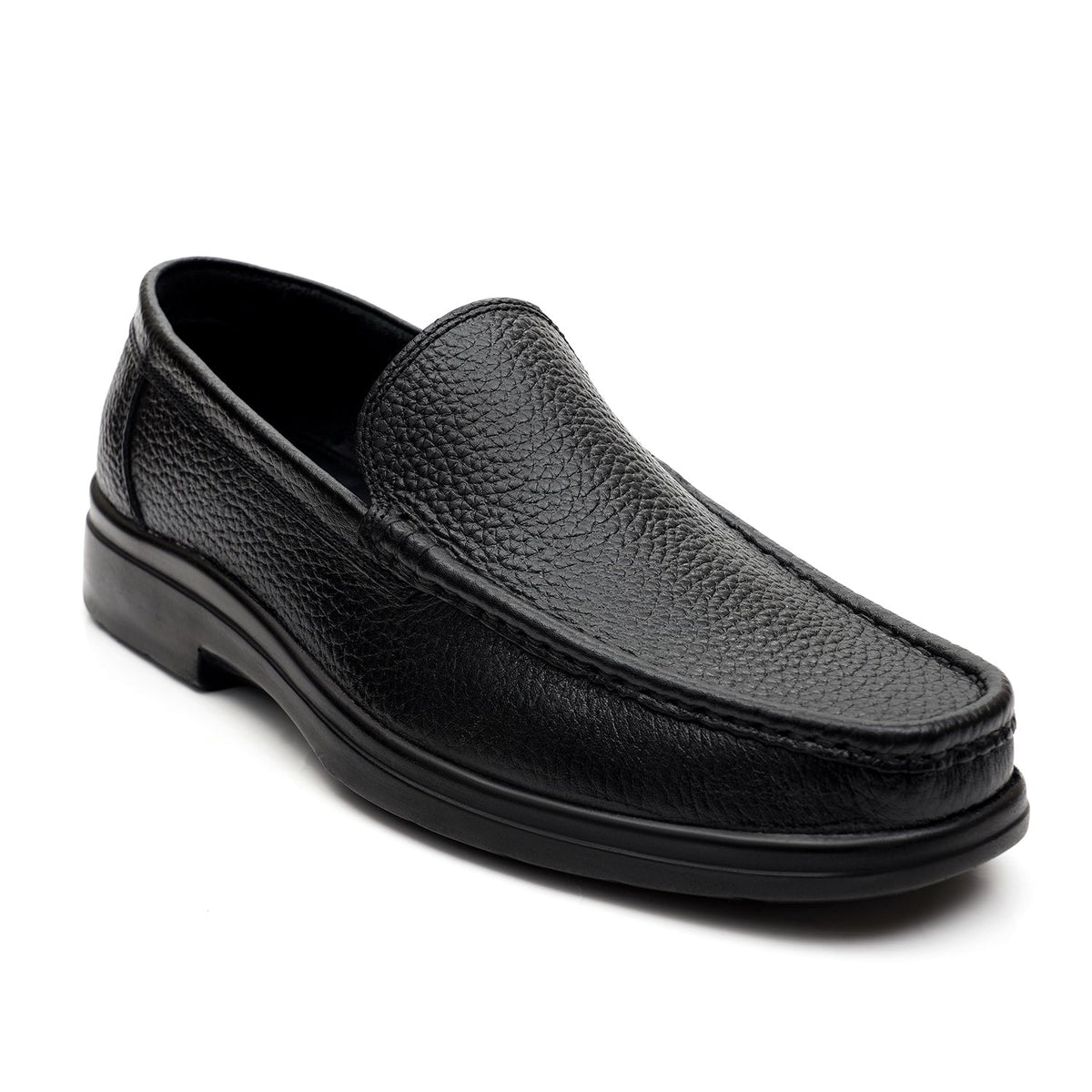 LEATHER SHOES - 4531 BLACK