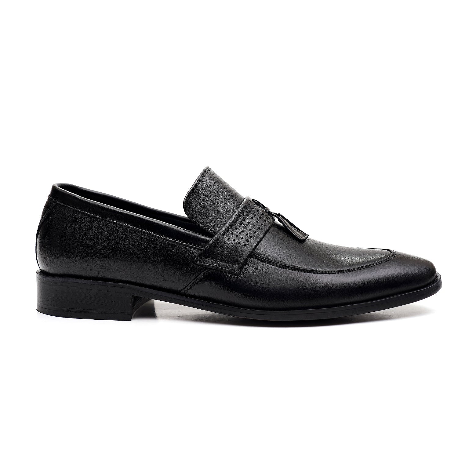 LEATHER SHOES - FCG-8110 BLACK