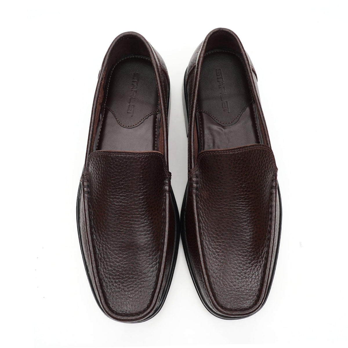 LEATHER SHOES - 4531 BROWN
