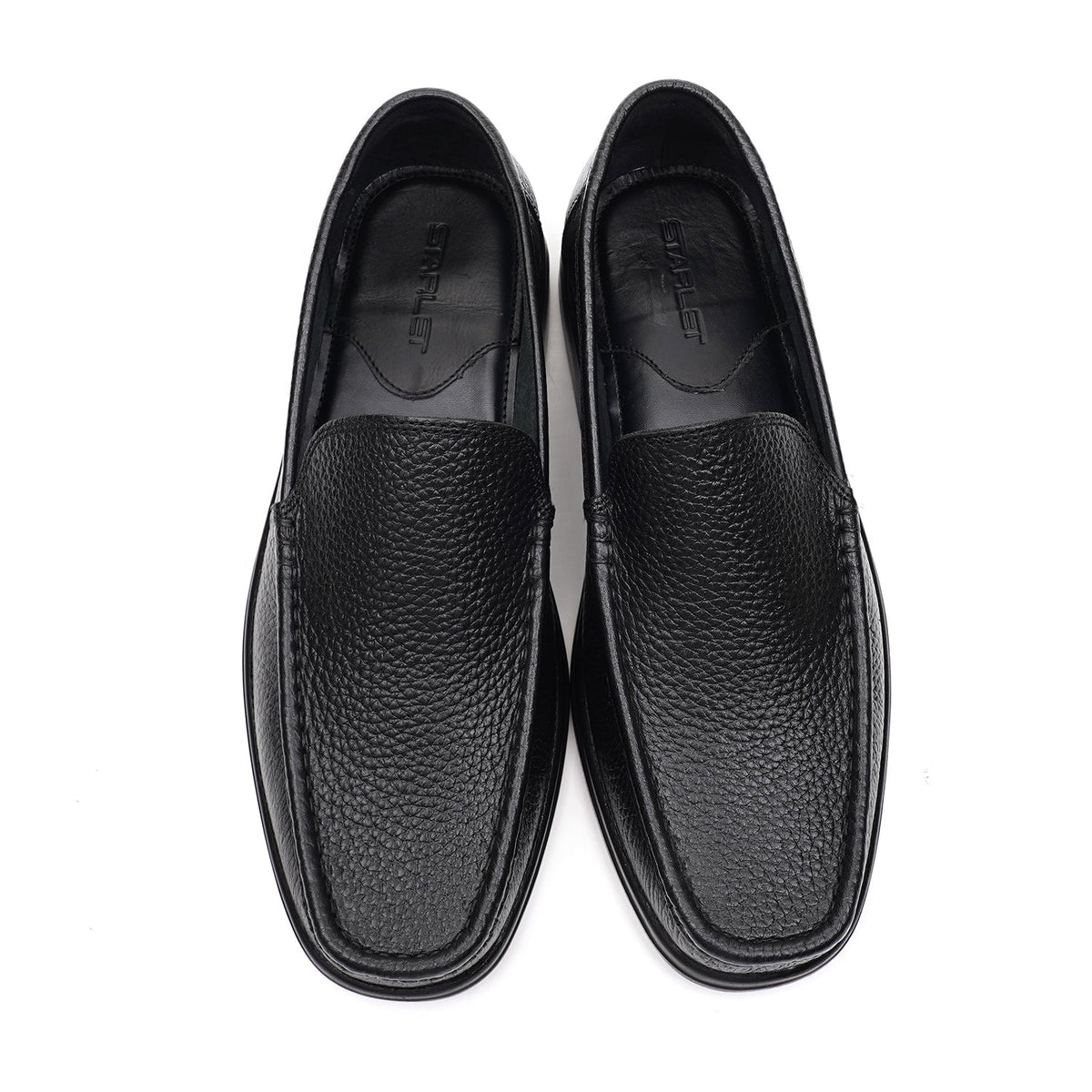 LEATHER SHOES - 4531 BLACK