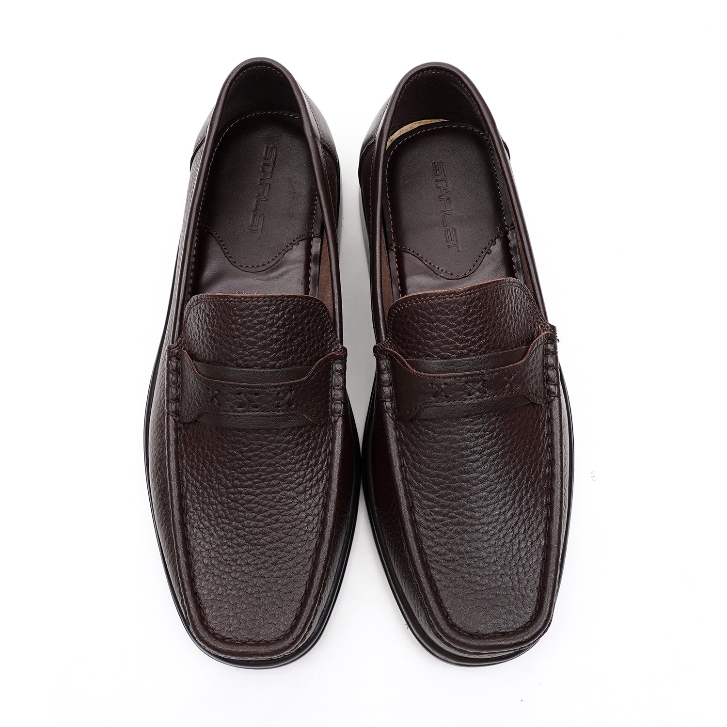 LEATHER SHOES - 4532 BROWN