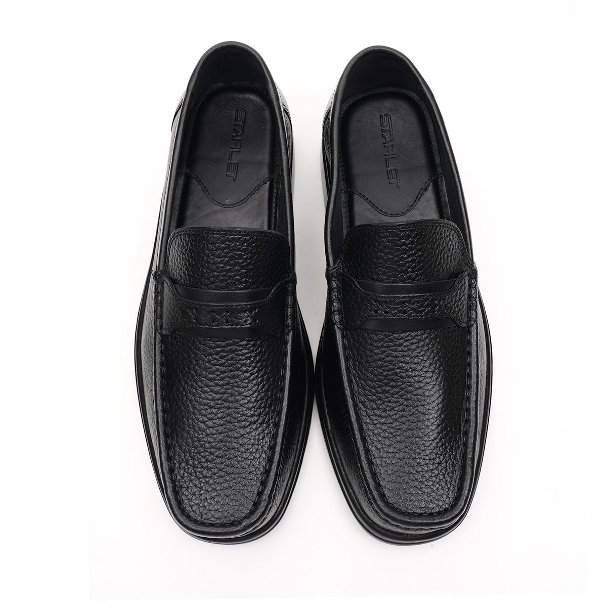 LEATHER SHOES - 4532 BLACK