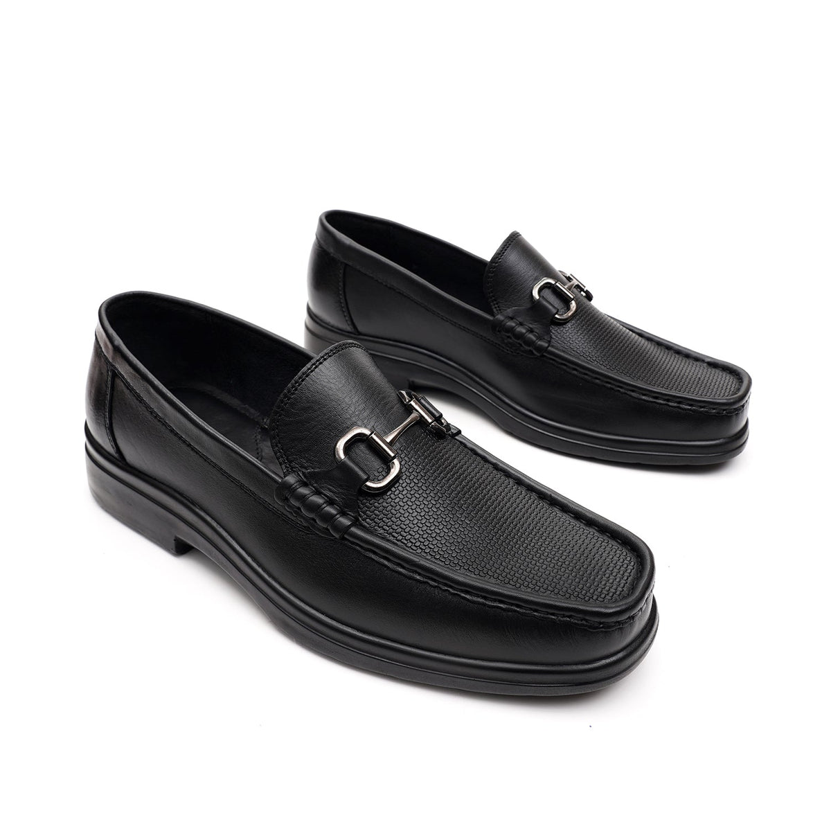 LEATHER SHOES - 4533 BLACK