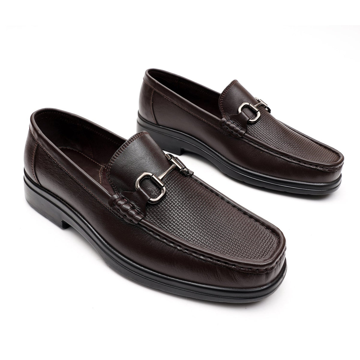 LEATHER SHOES - 4533 BROWN