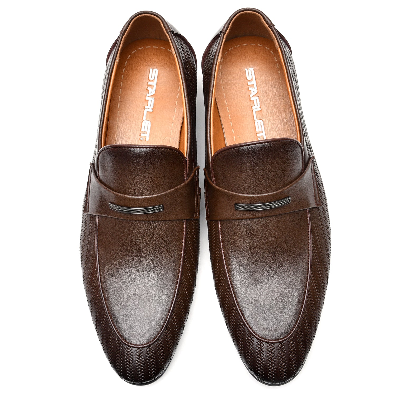 LEATHER SHOES - 7378-A4 KHAKI
