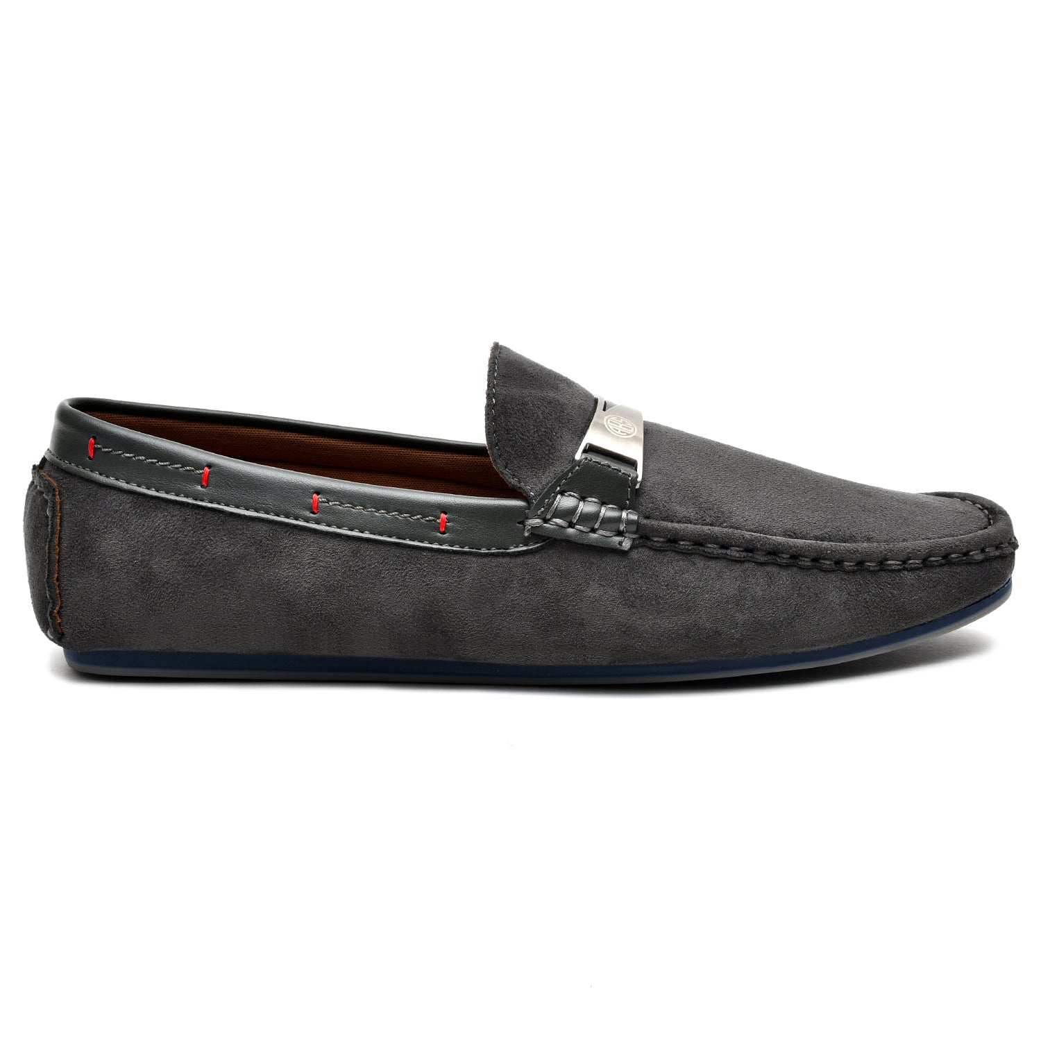 LEATHER SHOES - AB-2352-3 GREY