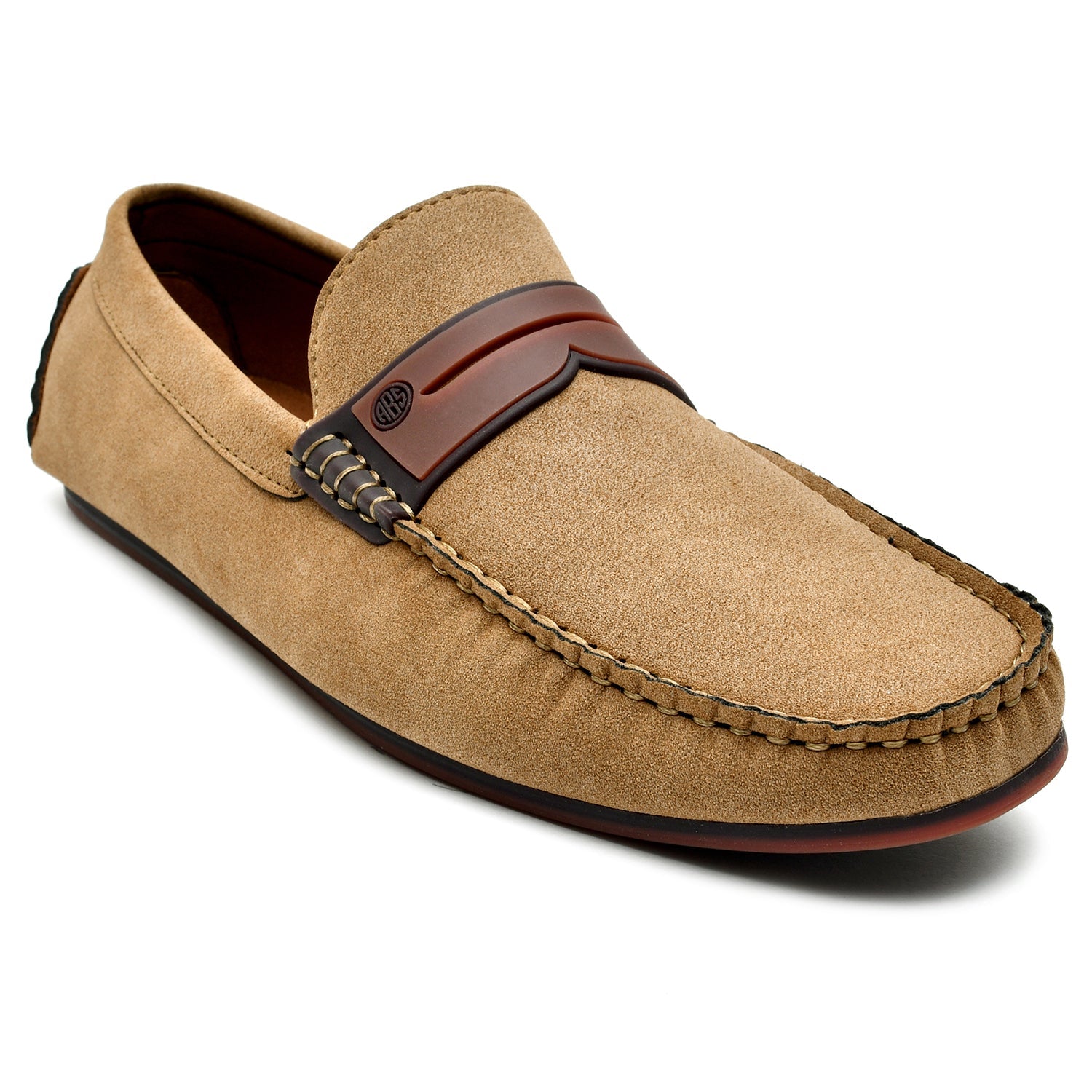 LEATHER SHOES - AB-728-1 CAMEL