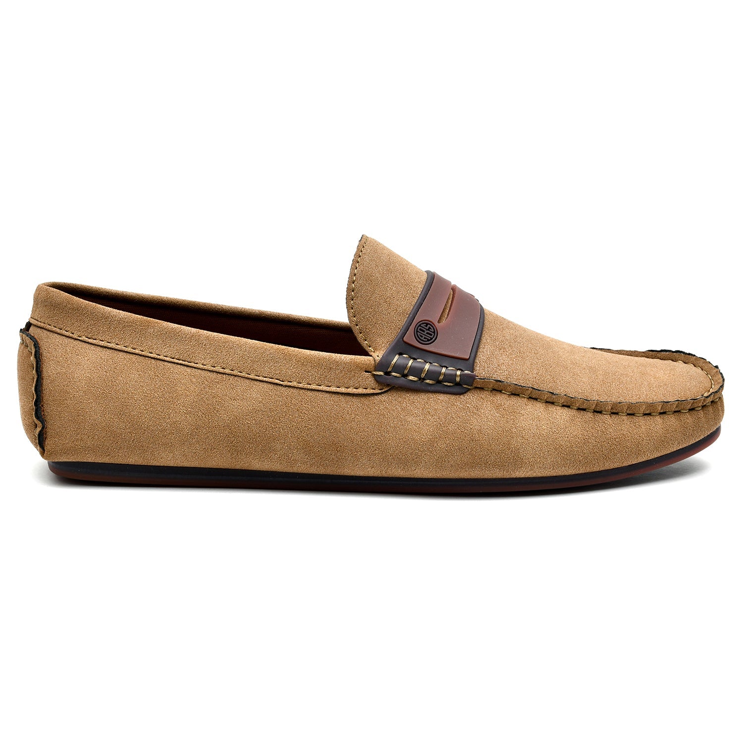 LEATHER SHOES - AB-728-1 CAMEL