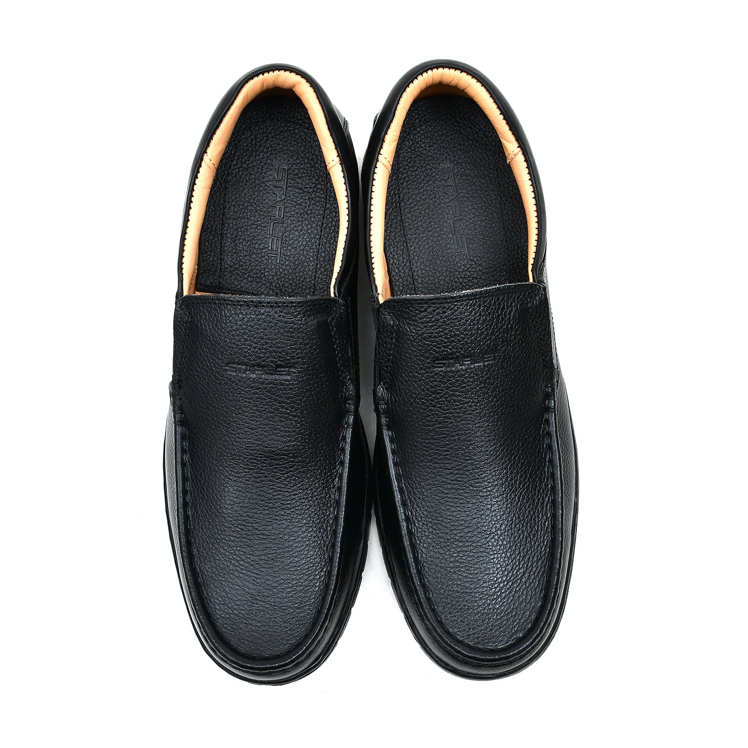 LEATHER SHOES - ANATOMIC-006 BLACK
