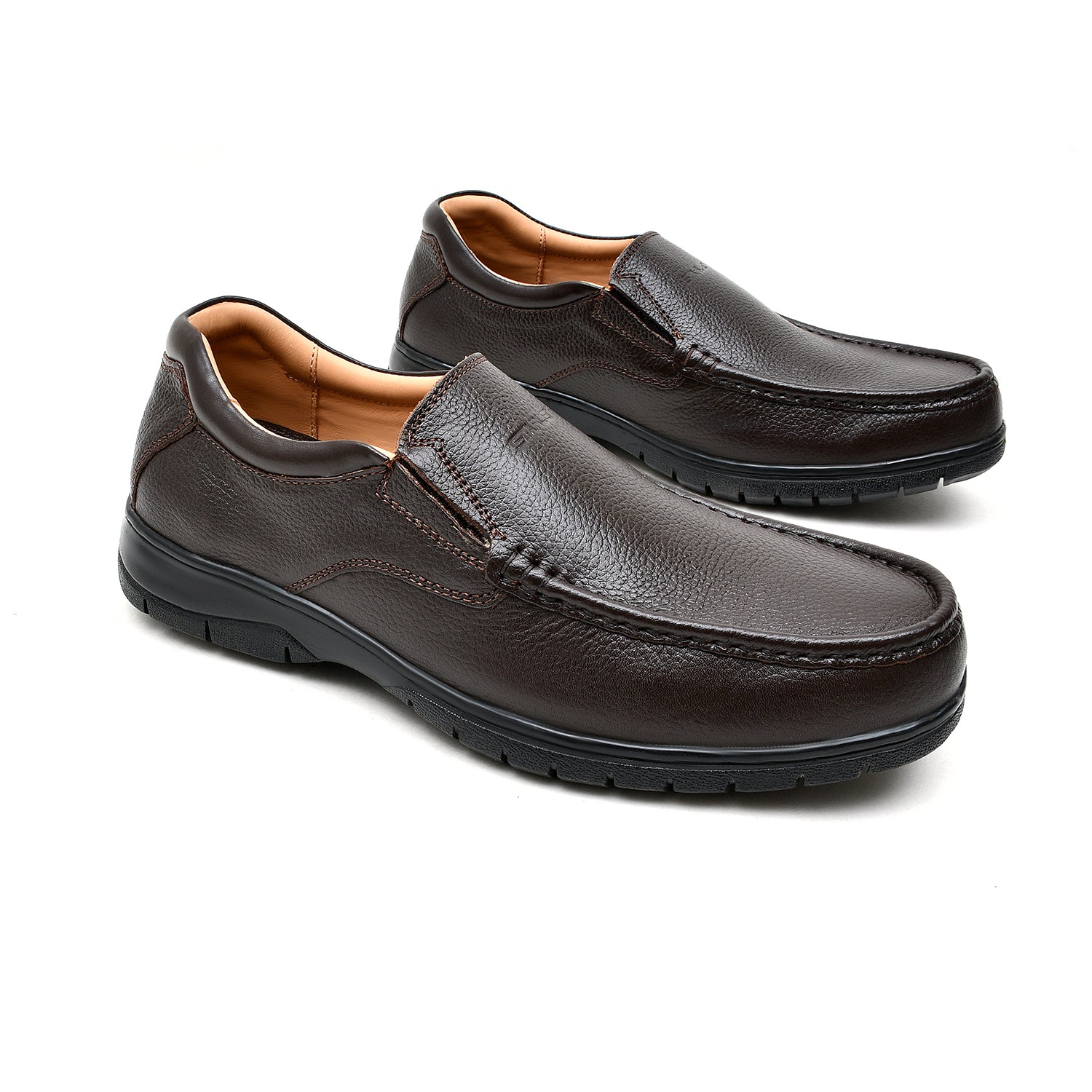 LEATHER SHOES - ANT 06 BROWN