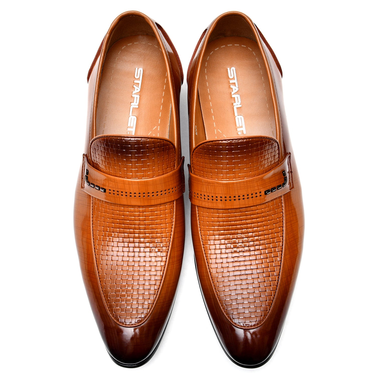 LEATHER SHOES - B831-A4 TAN