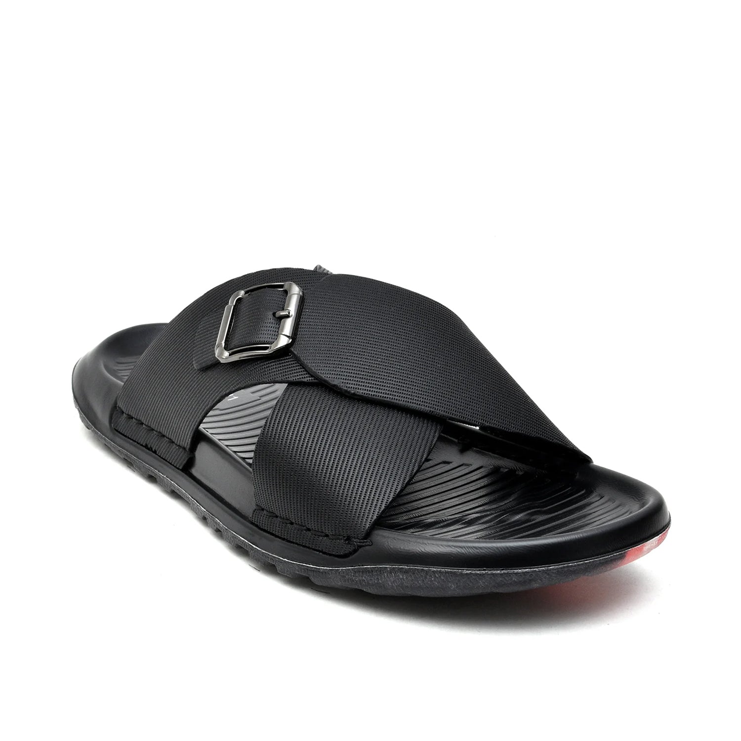 LEATHER SLIPPER - COL-01 BLACK