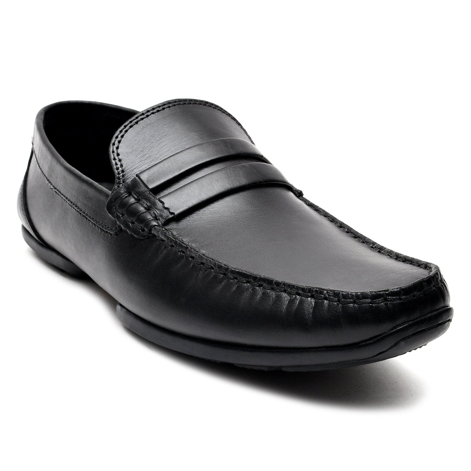 LEATHER SHOES - DREAM-008 BLACK