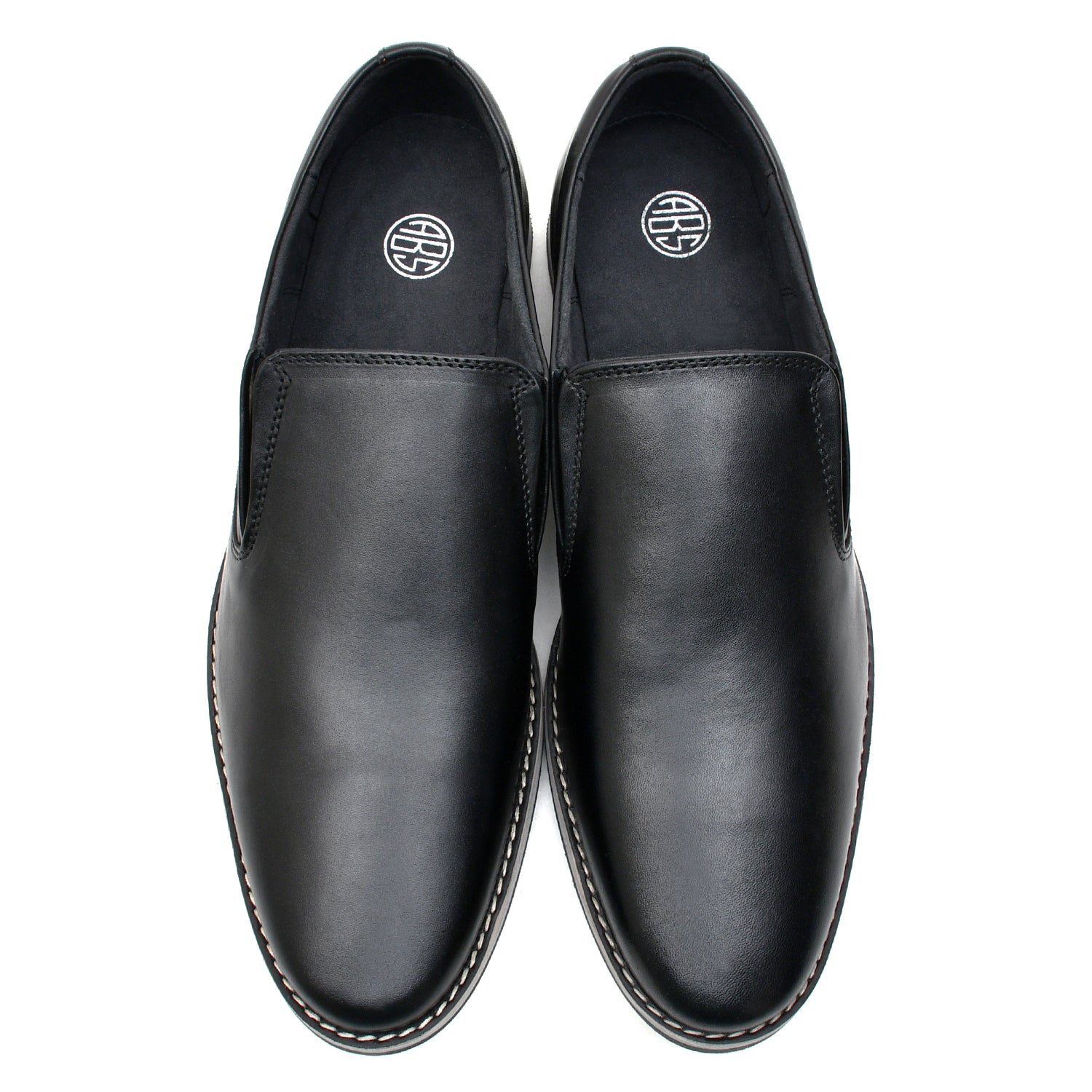 LEATHER SHOES - GR-15 BLACK
