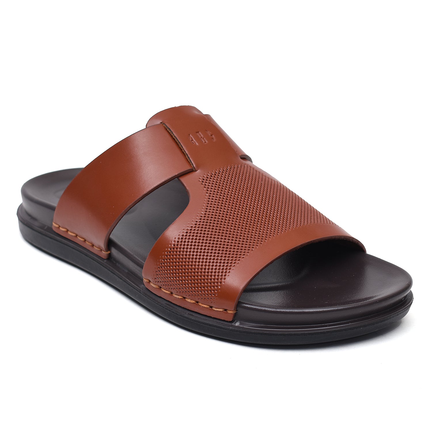 LEATHER SLIPPER - AR-021 TAN