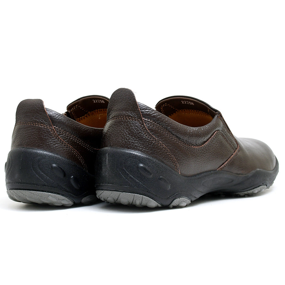 LEATHER SHOES - SANTIAGO-002 BROWN