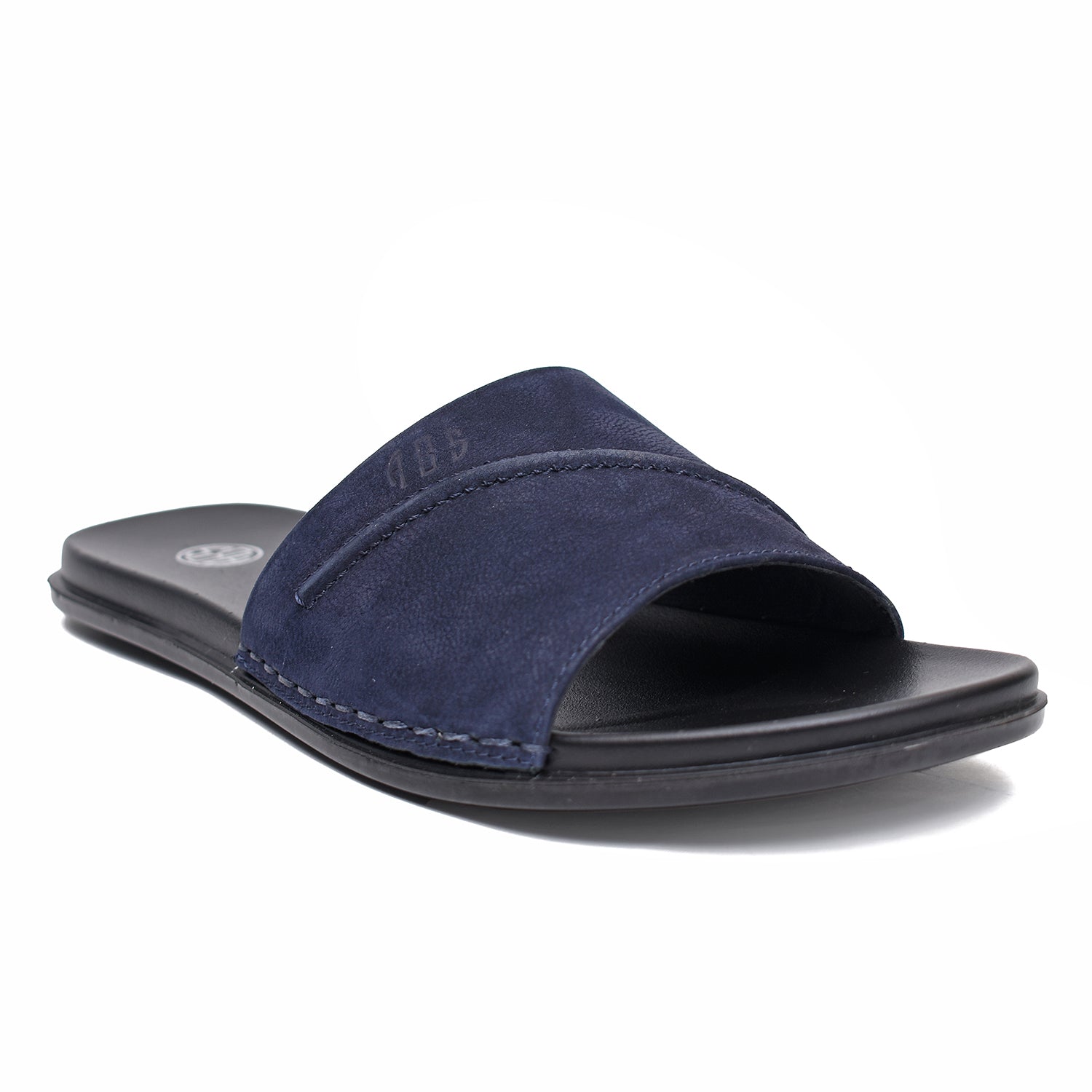 LEATHER SLIPPER - CHM-012 BLUE