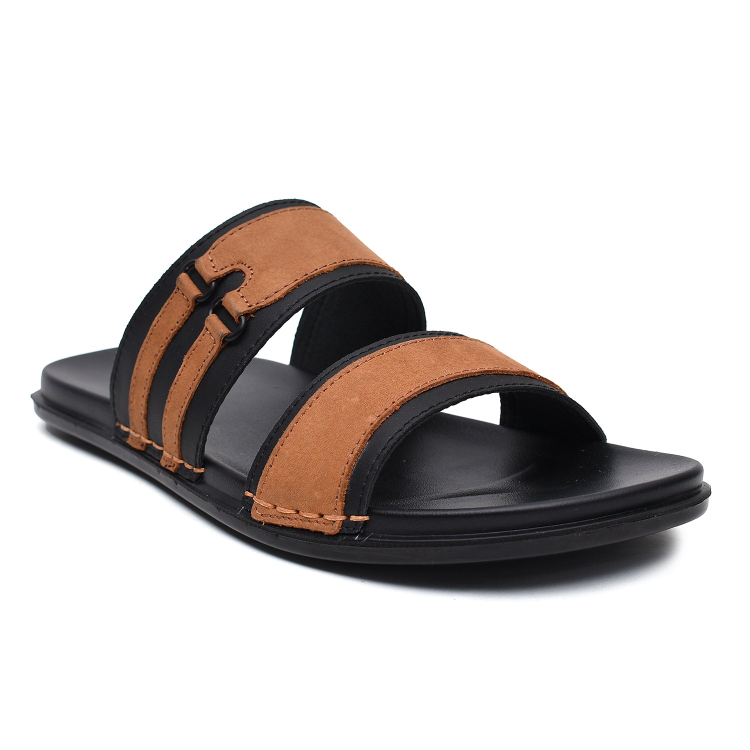 LEATHER SLIPPER - CHM-013 MUSTARD