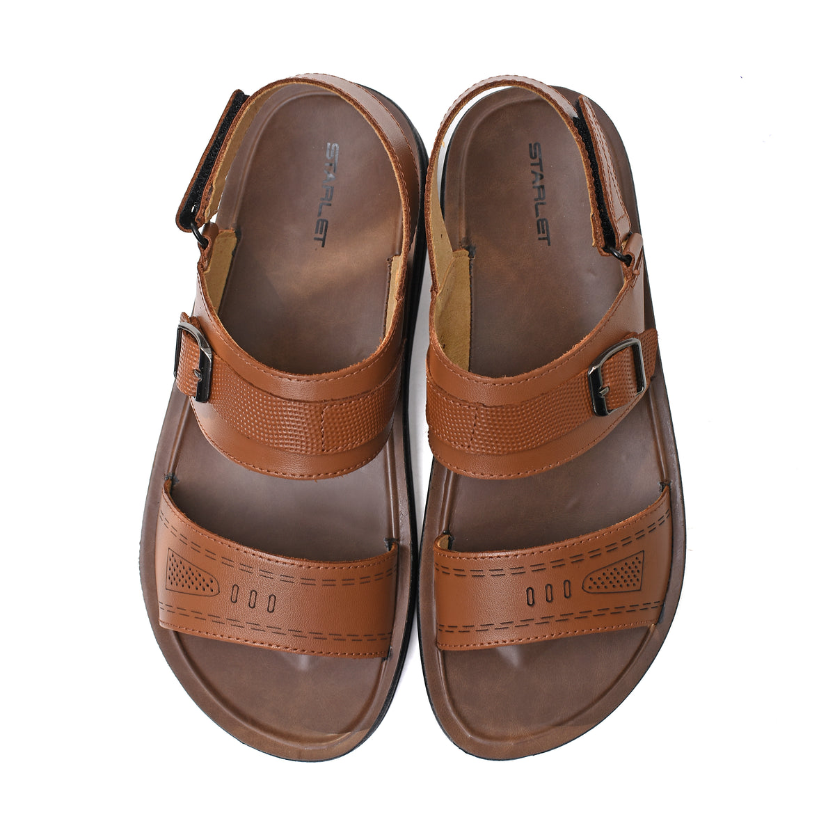 LEATHER SANDAL -WA-1842 TAN