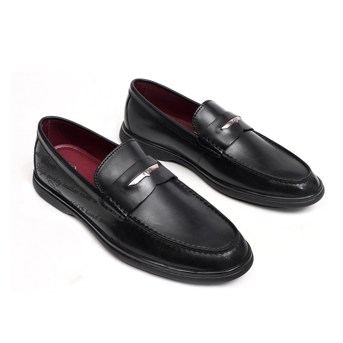 The Scripted Step Men`s Loafer