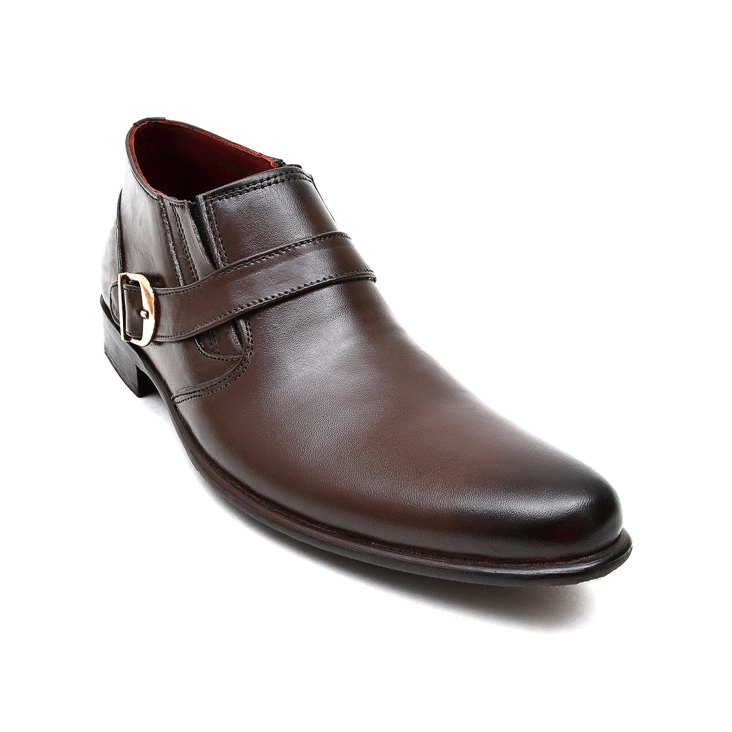 LEATHER SHOES - FCG-8064 BROWN