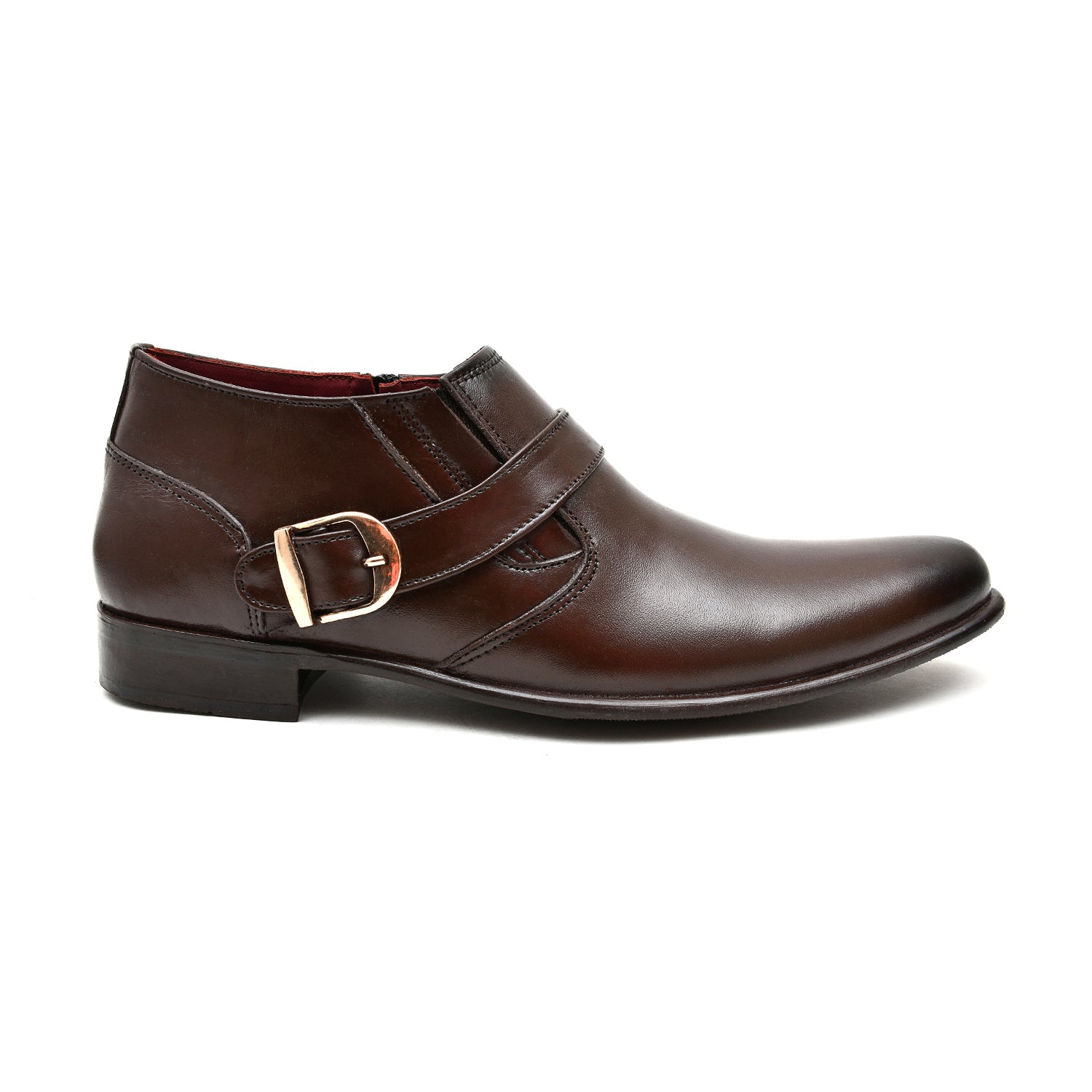 LEATHER SHOES - FCG-8064 BROWN