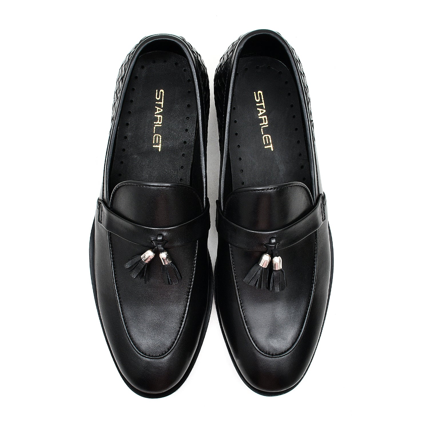 LEATHER SHOES - FCG-8071 BLACK