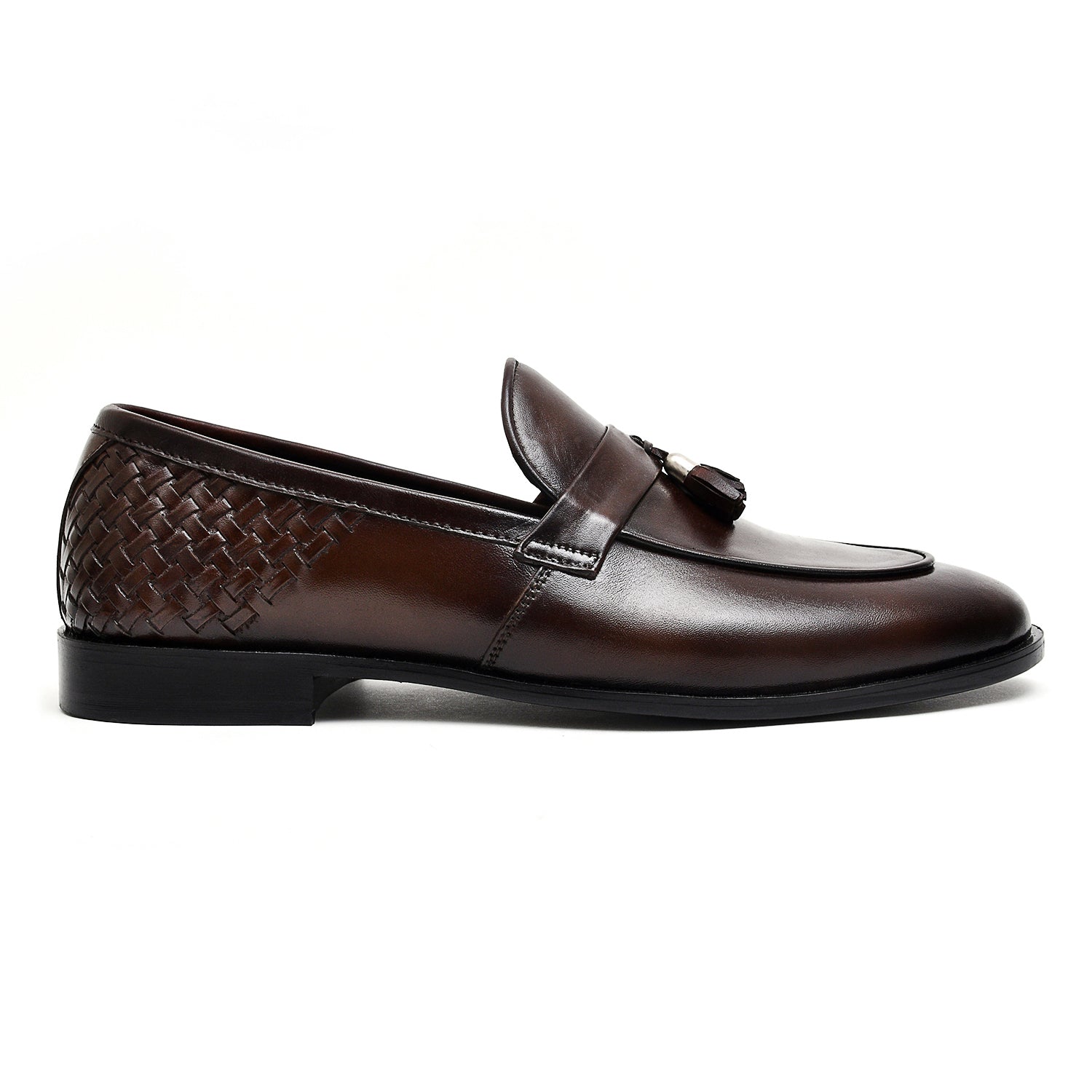 LEATHER SHOES - FCG-8071 BROWN