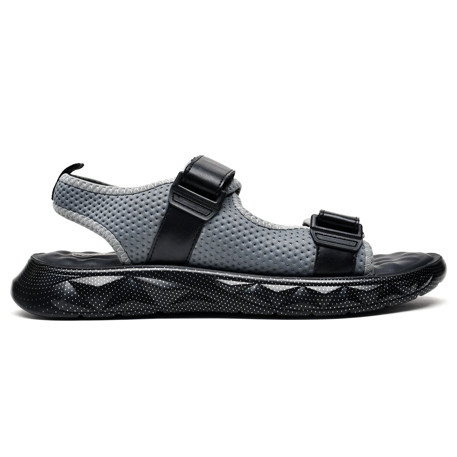 LEATHER SANDAL - GLX-114 GREY